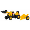 Rolly Toys rollyKid JCB pedálový traktor s lyžicou a prívesom 2-5 rokov