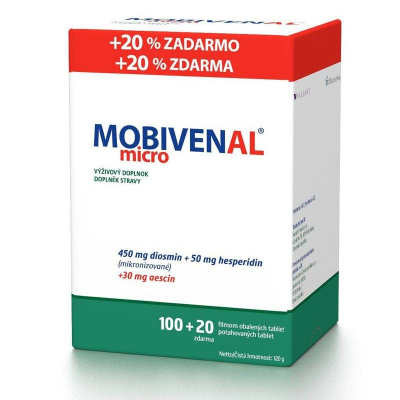 Mobivenal micro 100+20 tabliet