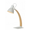 LUCIDE CURF Desklamp E27/60W Plywood-White 03613/01/31