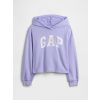 GAP Detská mikina s logom Fialová XS Fialová Fialová