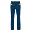 Ortovox Col Becchei Pants pánské softshell kalhoty | Petrol Blue | L