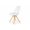 Halmar Jedálenská stolička K201 - biela