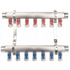 Rozdeľovač pre kúrenie - Základne INOX K2-7 miniB G1 