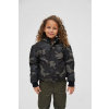 Urban Classics Detské bunda - Kids Windbreaker Frontzip Farba: darkcamo, Veľkosť: 152 cm