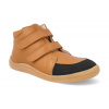 Barefoot dětské kotníkové boty Baby Bare - Febo Fall Brown hnědé
