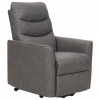 MID.YOU TV KRESLO, textil, sivá - Kreslá - 000575036603