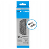Reťaz Shimano CN-HG701 11s 126 článkov Super Narrow HyperGlide SIL-TEC s rýchlospojkou uni