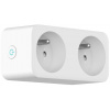 IMMAX NEO SMART múdra vnútorná 2 zásuvka s kolíkom (typ E) / 16A / Zigbee / Google Assistant / Amazon Alexa / LIDL / TUYA