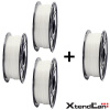 XTENDLAN Consumer AKCE 3+1 ZDARMA - XtendLAN PLA filament 1,75mm bílý 1kg 3DF-PLA1.75-WT 1kg