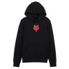 FOX W Fox Head Fleece Po Black/Pink - XS