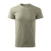 MALFINI Tričko Basic 129, krátký rukáv, pánské MAL-1292817 2XL Khaki světlá