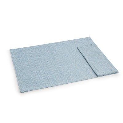 Tescoma Textilné prestieranie s vreckom na príbor FLAIR LOUNGE, 45 x 32 cm, modrá