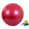 Lopta s výstupkami Verk group 65 cm oranžová a červená farba