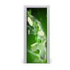 Fototapeta na dvere do domu samolepiace limetky 75x205