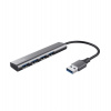 TRUST Rozbočovač Halyx Aluminium 4 Port USB 3.2 Gen1 Hub (24947)