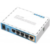 MikroTik hAP ac lite, RB952Ui-5ac2nD, 650MHz, 5x LAN, 2.4 + 5GHz Wi-Fi 5, USB, 1x PoE out, L4