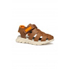 Detské kožené sandále Geox AIRADYUM J55F1D.0009B.28.35 hnedá EUR 35