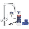 Kuchynská batéria s filtračnou funkciou GROHE GROHE Blue Pure chrómová 30594000