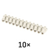 Skrutková svorkovnica 12× 2,5–4mm2, 450 V, biela, 10 ks 8592920154878 Skrutková svorkovnica 12× 2,5–4mm2, 450 V, biela, 10 ks 8592920154878