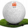 LED záhradná guľa 230V E27 40 cm, vonkajšia, UV, IP44 SuperLED