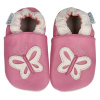 CAPIKI Kožené capáčky 18-24 m (22/23) 15 cm Motýlik