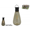Žiarovka solárna závesná 1 LED 6x13,7 cm