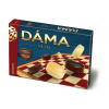 Dáma + mlyn spoločenská hra s drevenými kameňmi
