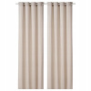 Závesy do detskej izby - IKEA Majrid Curtain 2 ks béžová 145x300cm (Závesy do detskej izby - IKEA Majrid Curtain 2 ks béžová 145x300cm)