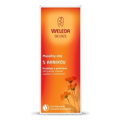 WELEDA Masážny olej s arnikou (Arnika-Massageöl) 1x100 ml