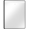 HANSGROHE Xarita Lite Q zrkadlo s horizontálnym LED osvetlením, vypínač na stenu, 600 x 33 x 700 mm, rám matný čierny, 54957670