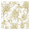 Obrúsky PAW L 33x33cm Baroque Flowers gold