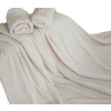 Prikrývka na posteľ - Postpatient Werona Polyester 210 x 160 cm béžová, odtiene hnedej, odtiene šedej (Mastná súprava na pohovku a 2 sedadlá sada postele)