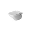 DURAVIT DuraStyle závesné WC Rimless s hlbokým splachovaním, 370 mm x 540 mm, 2538090000