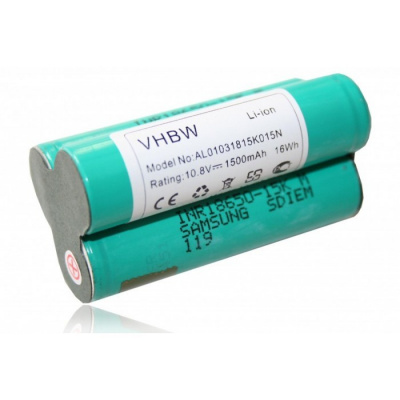 VHBW batéria na repas Bosch PSR 10.8V, AGS 10.8V 1500mAh