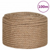 vidaXL Lano zo 100% juty, 10 mm, 100 m - 10565-152321