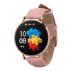 Garett Smartwatch Verona zlatá, růžový řemínek (VERONA_GOLD_PINK_LEATHER)