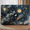 Puzdro na MacBook Air 15 M3 A3114 – magický vzor s mesiacom