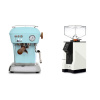 Ascaso Dream PID, Kid Blue + Eureka Mignon Perfetto, BL white