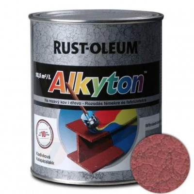 Alkyton kladivková farba červená 750ml