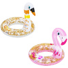 BESTWAY 36306 - Nafukovací kruh s trblietkami - plameniak, labuť, priemer 61 cm