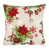 Bellatex Povláček Vánoce - 45x45 cm Vánoční hvězda červená