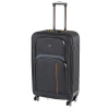 Veľký mäkký kufor TraveLux light 76x50x29 cm čierny
