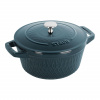 Staub Cocotte Twist okrúhly hrniec 24 cm/4 l morská modrá, 1023546