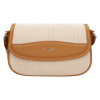 Dámska crossbody kabelka David Jones Erla - béžovo- svetlo hnedá