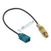 Adaptér FAKRA samica/RCA samica, 25 cm (66583)