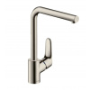 Hansgrohe Focus M41 Páková drezová batéria 280 s otočným výtokom, vzhľad nerezu 31817800-HG