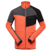 ALPINE PRO ONNEC 2 ORANŽOVÁ PÁNSKA RÝCHLOSCHNÚCA MIKINA S COOL-DRY XXXL