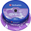 Médiá VERBATIM DVD+R AZO 4,7 GB, 16x, spindle 25 ks (43500)