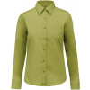 KARIBAN VINTAGE JESSICA K549 / Dámska košeľa s dlhým rukávom - burnt lime M