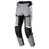 ALPINESTARS Nohavice BOGOTA DRYSTAR 4 SEASON (sivá/tmavo šedá/čierna/žltá fluo, celosezónne prevedenie, veľ. XL) 110